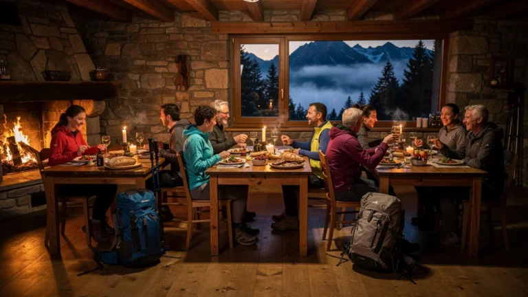 Comparaison de la qualité des repas du soir dans trois gîtes d’étape du Couserans en itinérance