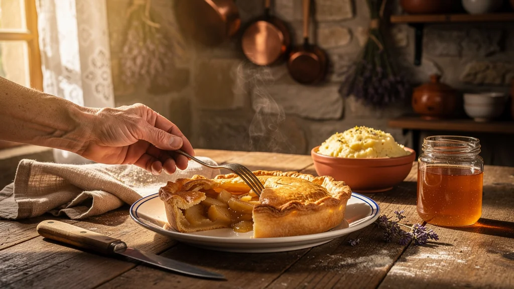 Croustade aux pommes et millas maison pour un goûter de terroir authentique et savoureux